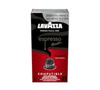 Lavazza, Espresso Maestro Classico, 10 capsules de café compatibles avec les machines Nespresso* Original, avec notes aromatiques de céréales et biscuits, 100% arabique, intensité 9, torréfaction