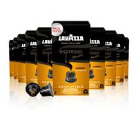 Lavazza, Espresso Maestro Lungo, 100 Capsules Caf? Compatibles avec les Machines Nespresso Original, Notes de Fruits et Fleurs, 100% Arabica, Intensit