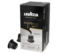 Lavazza Espresso Maestro Ristretto – 30 capsules alu compatibles Nespresso, intensité 12/13