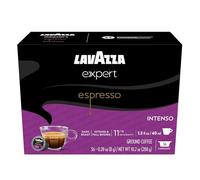 Lavazza Expert Espresso Intenso - Lot de 36 capsules de torréfaction foncée, mélange arabica et robusta, compatibles avec les machines Lavazza Classy