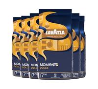 Lavazza - Lot de 6Kg de café en grain Momento Dolce - Idéal pour les Machines à Café Automatiques, avec Notes de Chocolat, Arabica et Robusta, Intensité 7/10, Torréfaction Moyenne