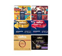 Lavazza - Lot découverte 3Kg de café moulu - Oro - Roma - Napoli - Barista Intenso - Dolce - Vivace