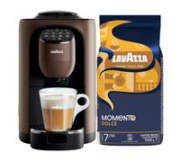 Lavazza - Machine Assoluta et 1 Kg de grain Lavazza Momento Dolce + 2 Mugs Lavazza