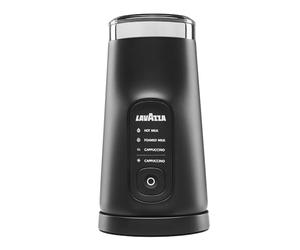 Lavazza, MilkEasy Plus Mousseur à lait électrique avec design élégant et ergonomique, bouton multifonction, fouet magnétique et couvercle transparent