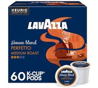 Lavazza Perfetto - Lot de 6 boîtes de 10 dosettes de café K-Cup à portion unique pour Keurig Brewer Perfetto, torréfaction foncée et veloutée, corsées avec une saveur audacieuse et foncée et des notes