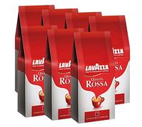 Lavazza Qualità Rossa Lot de 7 paquets de 1 kg de café en grains
