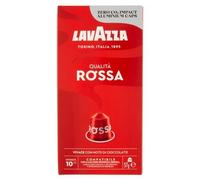 Lavazza Qualité Rossa Capsules De Café 10 Pz Compatibles Avec Machines Nespresso