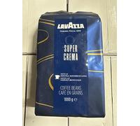 Lavazza Super Crema, Café en Grains, Mélange Italien Premium pour Espresso, Torréfaction Moyenne, 1000g