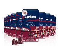 Lavazza Tales of Napoli - 100 capsules compatibles Nespresso Original, cacao et caramel, Robusta Conillon et Arabica Brésilien, intensité 12/13