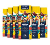 Lavazza, Tales of Roma, Caf? en grains 1.5 kg, pour les Machines ? Caf? Automatiques, Notes de Noisette et Chocolat Noir, Arabica & Robusta, Intensit?