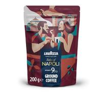 Lavazza, Tales of Roma, Café Moulu, 200 g, Idéal pour la Machine Filtre ou Manuelle, Notes de Noisette et Chocolat Noir, Arabica & Robusta, Intensité 8/10, Torréfaction Moyenne