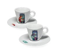 Lavazza | Window Collection Set pour Espresso - 2 tasses pour espresso
