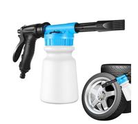 Lave-Auto de pulvérisateur en Mousse, en Mousse pour Tuyau, Laveuse de Pression, 1L Le Nettoyage des Voitures de à de Savon à Main 1L se connecte aux rondelles électriques et aux tuyaux de Jard