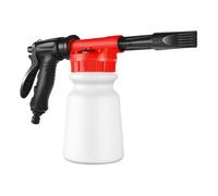 Lave-Auto de pulvérisateur en Mousse, en Mousse pour Tuyau - Pulvérisateur de Nettoyage de Pression,1L Lave-Auto Lavage à Main Le en de Savon pressurisé se Fixe à n'importe Quel Tuyau pour Le j