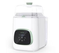 Momcozy Lave-biberon et stérilisateur KleanPal Pro – Séchoir, nettoyage facile – Blanc