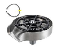 Lave-bouteille pour évier, lave-linge à haute pression - rinçage en verre multifonctionnel pour évier de cuisine, lave-linge en acier inoxydable pour évier