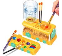 Lave-brosse Éducatif Amusant Avec Recyclage Automatique De L'eau Pour Inspirer Les Artistes Nettoyant Pour Pinceaux