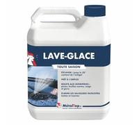 Lave Glace Hiver Eté Antigel - 20 L - Métaltop - Pour nettoyer, dégraisser et démoustiquer vos pare-brise.