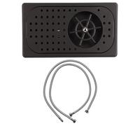 Lave-gobelet automatique pour évier, rinçage rapide en acier inoxydable G1/2, pichet, hôtel, café, HomeFC-12-2 pour cuisines domestiques, d'hôtel, cafés et paramètres similaires (FC-12-2 Petite