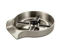 Lave-gobelets en verre for évier de cuisine, lave-gobelets automatique à pression en acier inoxydable, outil de nettoyage for gobelets, rinceur de robinet, pichet à café(Si ye nls)