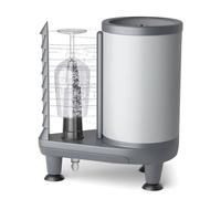 Lave-gobelets haute pression, lave-verres non électrique avec brosse de nettoyage à 360°, rince-verres professionnel, eau courante à l'intérieur comme à l'extérieur, pour restaurants, cafés