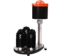 Lave-gobelets professionnel for café, lave-verres électrique, nettoyage rapide, for verres à vin rouge et à bière, machine en acier inoxydable avec 5 brosses