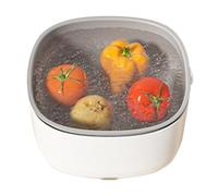 Lave-Légumes | Appareil Électrique De Purification Et Drainage Pour Fruits Et Légumes | machine à laver les produits | Pour Appartement Maison Cuisine Restaurant Dortoir Réfectoire