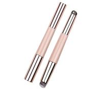 Lave lèvres, applicateur de baume à lèvres, réutilisable, portable, à double tête, pour maquillage, visage, anti-cernes, peau du visage