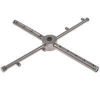 Lave-linge 13 buses encastrable 10/48 mm EP longueur inférieure 390 mm 380 mm bras de rinçage 380 mm bras de lavage 390 mm 380 mm 4 buses de rinçage 390 mm