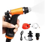 Lave-Linge à Pression Portable pour Voiture 12 V, 12 V, Pulvérisateurs pour Ordinateurs Portables 160 PSI - Lave-Linge à Pression électrique, salles de Lavage en Acier Inoxydable,