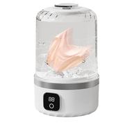 Lave-Linge À Sous-Vêtements,Machine À Laver Compacte Rechargeable Pour Vêtements de Bébé - Appareil De Lavage De Vêtements Avec Batterie De 3000 MAh Pour Hôtel Voyage D'affaires Appartement Camping