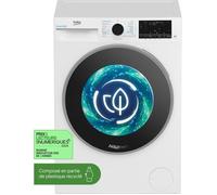Lave-linge - BEKO - B7WFT394081W - 9kg - 1400trmin - Blanc