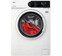 Lave-linge blanc à chargement frontal - AEG - Affichage LED - Commande électronique et tactile - 1200 tours/min
