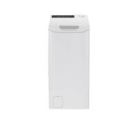 CANDY - Lave-Linge Top - Machine à Laver 8kg/1200 trs/min - Classe Énergétique B - 17 Programmes - Wifi, Commandes Semi-Tactiles, Silencieux - Blanc - 86 x 41 x 60 cm - Modèle TCAS284TM4-S