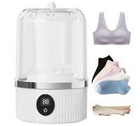Lave-Linge De Compact Léger Électrique Automatique pour Sous-vêtements et | Machine À Laver Portable Personnel Dortoir Appartement Camping Extérieur