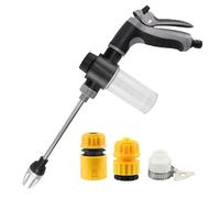 Lave-linge électrique sans fil - Nettoyant sous pression en acier inoxydable | Portable Powerful Car Washer, for Yards Window Pipes Outdoors Balcony Patio Garage Mud