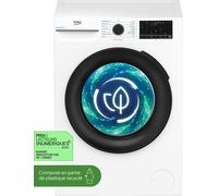 Lave-linge Frontal 8.0 kg 1400 trs/min 15 programmes Beko BM3WFU48411B