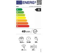 Lave-linge frontal blanc - Beko - 9 kg - Moteur ProSmart™ Inverter Technologie EnergySpin