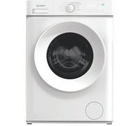 Lave-linge frontal blanc - INDESIT - 1400 tr/min - Push & Wash - Silent System - Départ différé - Lavage rapide