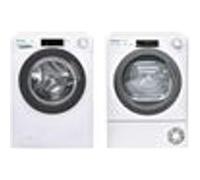 Lave-linge frontal Candy 10kg 1400 trs/min smart touch sèche linge frontal 10kg pompe à chaleur
