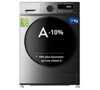 Lave-linge frontal GEDTECH GLL71200BL - 7 Kg - 1200 tr/mn - 16 programmes - Eco - Intensif - Rapide - Très Faible conso