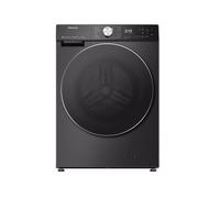 Lave-linge frontal - HISENSE - WF5S1045BB - 10.5 kg - 1400 tr/min - Noir connecté vapeur