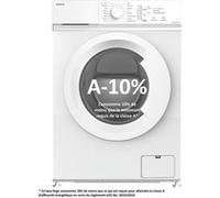 Lave-linge frontal OCEALL610WA - 6 kg - Induction - 60 cm - 1000 trs/ min - Blanc Blanc G