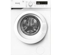 Lave-linge hublot - Pose libre - BRANDT - WFB393QW - 9 kg - Induction - 60 cm - 1400 Trs/min - Blanc