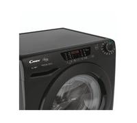 Candy Ultra Hygiene HES14124TWMBB5-S machine à laver Charge avant 12 kg 1400 tr/min Noir