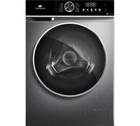 Lave-linge hublot - CONTINENTAL EDISON - CELL1012DDS1 - 10kg - MOTEUR INDUCTION DIRECTE SANS COURROIE -60 cm - 1200 trs/min - Silver