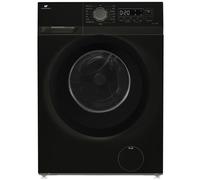 Lave-linge hublot - CONTINENTAL EDISON - CELL10140IBP - 10kg - Moteur induction - 60 cm - Classe A - 1400 trs/min - Noir mat