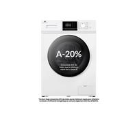 Lave-linge hublot - CONTINENTAL EDISON - CELL12140IWP - 12kg - Induction - 60 cm - 1400 trs/min - Blanc