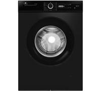 Lave-linge hublot - Pose libre - CONTINENTAL EDISON - CELL712IBP - 7 kg - Induction - 60 cm - 1200 trs/min - Noir mat