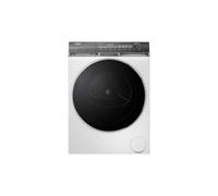 Lave-linge hublot Haier HW90-B14387TU-FR 9 kg 1400 trs/min 14 programmes Wi?Fi/Bluetooth Blanc porte noire